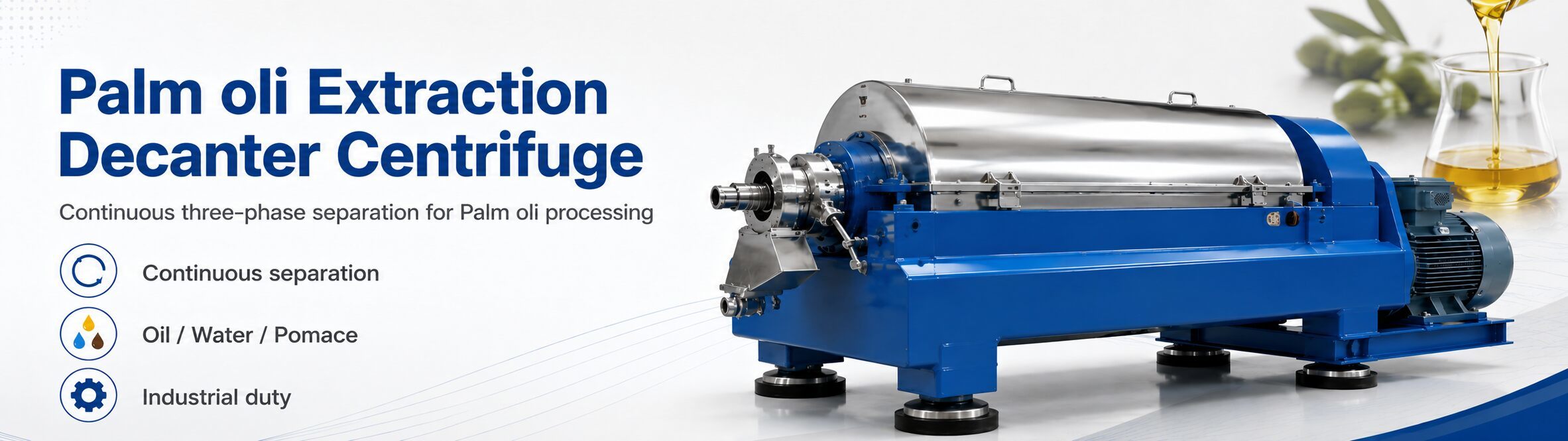 Palm Oil Extraction Decanter Centrifuge
