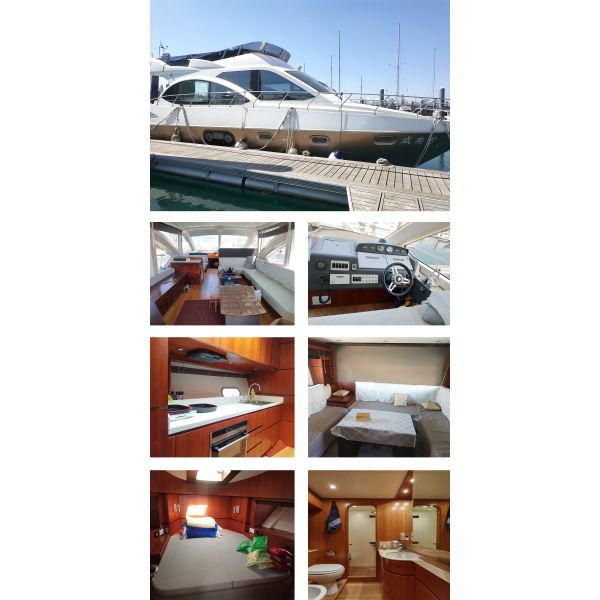 17.2m Yachts Luxury Fiberglass Alloy Fishing Boat Big Luxury Yacht Prices