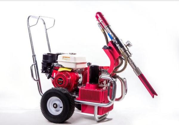 Arge Building Airless Spray Equipment With High Flow Hydraulic Pump