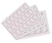 3*8 4*8 6*8 Diseño RFID Inlay Prelam PVC Inlay Sheet RFID Sheet de tarjeta sin contacto para la producción de tarjetas de plástico