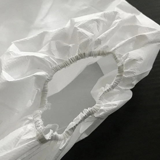 Anti Dust White Disposable Shoe Covers , Disposable Knee High Boot Covers