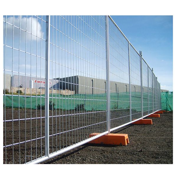 Sturdy Metal Frame Canada Temporary Security Fencing Anti Rust PVC Coating