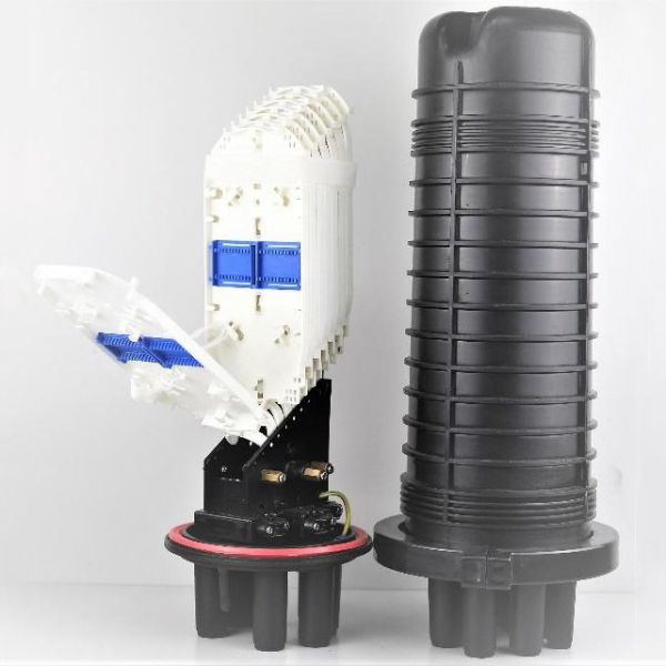 ABS PP закрытия замка для канатов стекловолокна IP68 9 портов 288 ядров