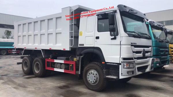 Caminhão de caminhão basculante 6x4 resistente de HOWO HW76 para construir