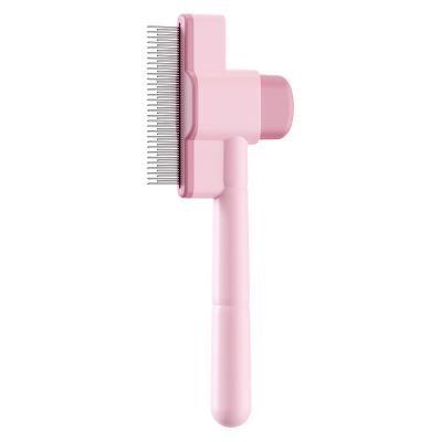 Time-Saving Pet Grooming Comb – Self-Cleaning Deshedding & Flea Tool for Cats & Dogs, Stainless Steel, Bulk Wholesale