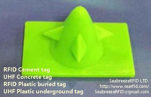 RFID cement tags, UHF concrete tags, RFID plastic buried tags, UHF Plastic underground passive tags