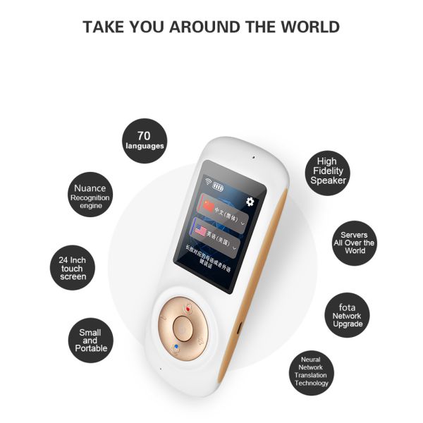 Portable Handheld Voice Language Translator / Smart Instant Voice Translator
