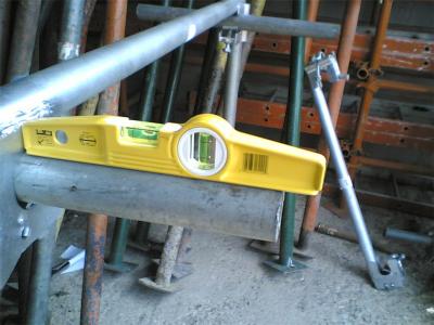 Construction Scaffold Transom Heavy Duty Zinc Plate Scaffolding Accessories