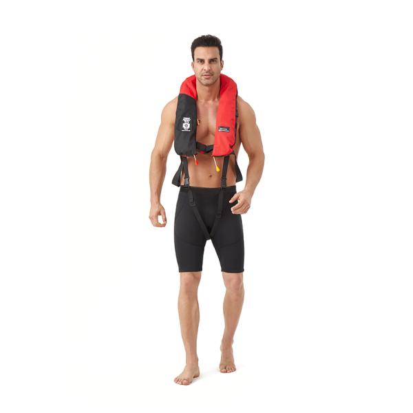 DHI-CQYB-II Oxford + TPU Inflatable Life Jacket