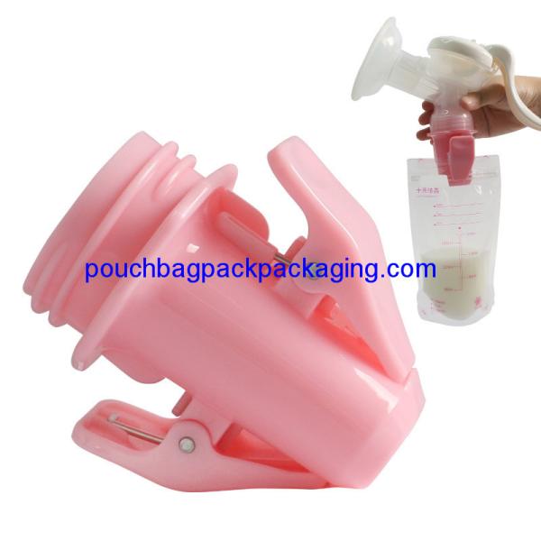 Direct pump breast milk storage Bags With red Adapter, BPA free