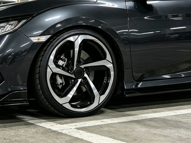 6061-T6 Forged 5 Spoke Blade Wheels 17-20 7.0J-8.5J PCD5x112/5x114.3 Fit Honda Toyota BMW Audi Sedan