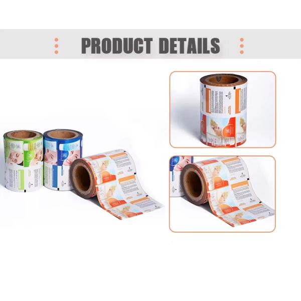 OEM Прозрачная косметическая пластиковая пленка упаковочная сумка ежедневная химическая упаковочная сумка косметическая очистка жидкие пленки