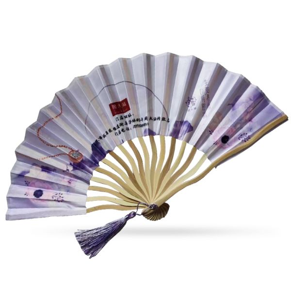 Fast Delivery Free Sample Factory Wholesale Cheap Price Paper Fabric Cloth Silk Hand Fan With Bamboo Handle Ribs