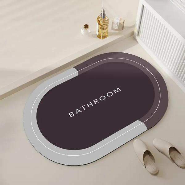 Stain Resistant Quick Drying Soft Comfy Bath Bathroom Rug Mat 40*60cm/50*80cm/60*90cm