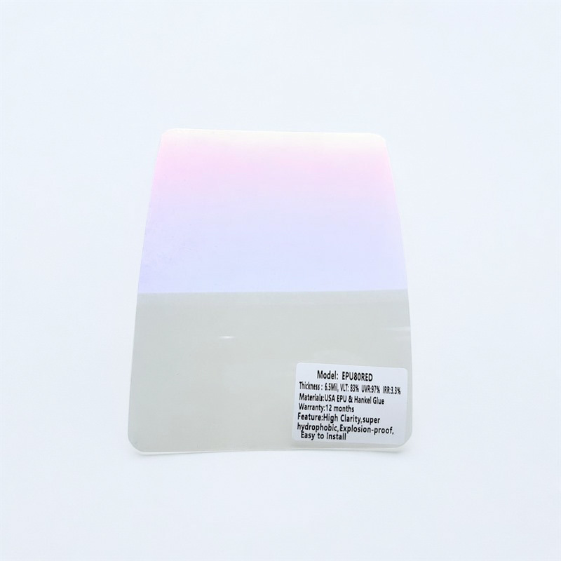 EPU80RED PPF with USA EPU Resin and Henkel Adhesive, Premium Material Tinted Film