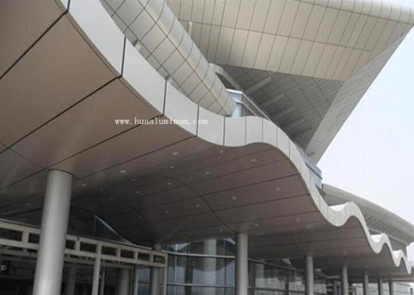 Architectural 3050mm Aluminium Solid Panel Fire Resistant Outdoor