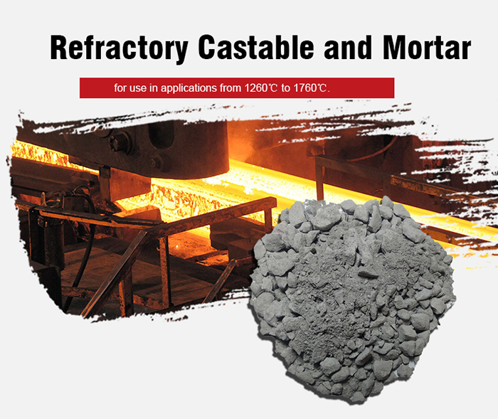 Conventional Dense Castable Refractory Customizable High Temp Castable Refractory