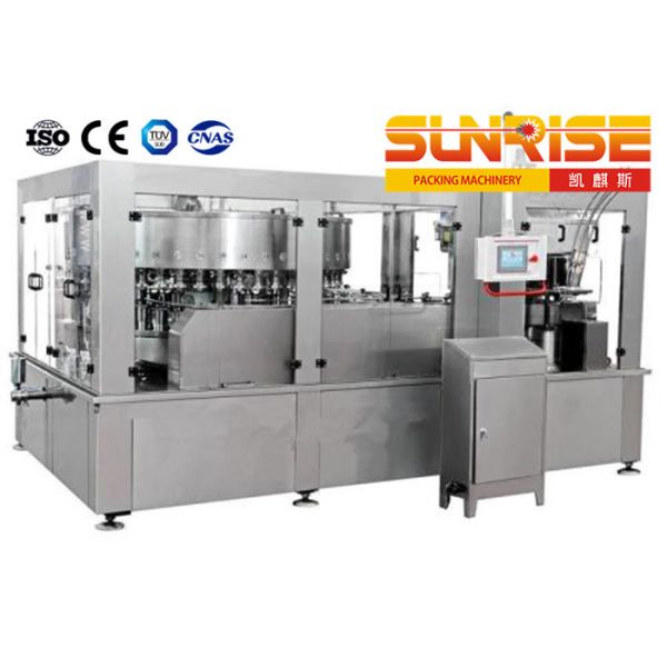 18 têtes remplissant et scellant machine, machine de remplissage de boîte de