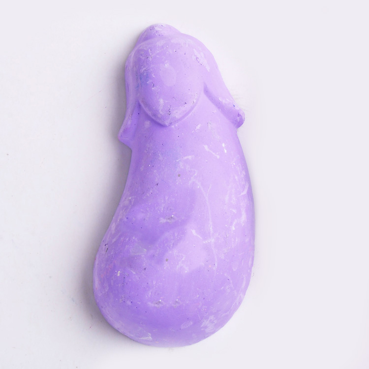 Hot selling shaped chalk with 3pcs colored cute shape chalk for kids