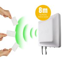 Construit dans la fréquence ultra-haute a intégré le lecteur de la fréquence ultra-haute RFID du long terme 868mhz de l'antenne 6~10m