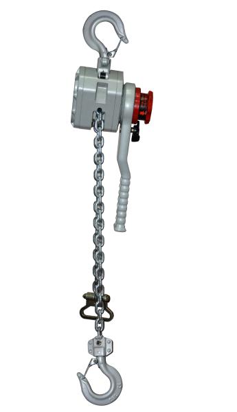 JT-AGP Lever Hoist with Light Aluminum Housing and Quick Free-Chain Positioning