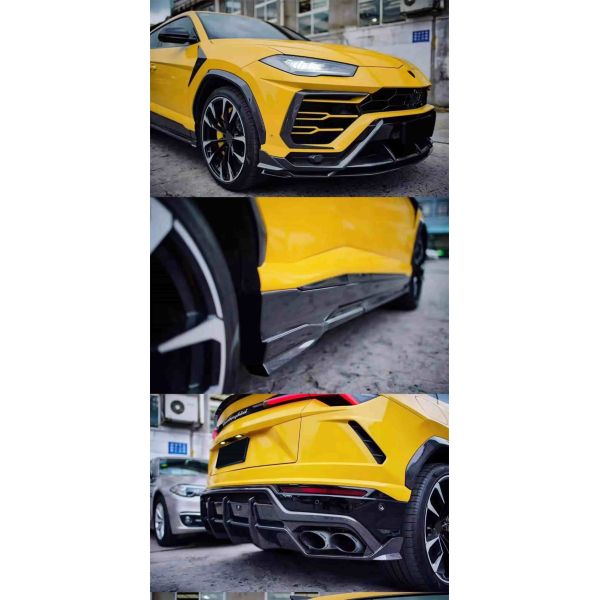 1016 Lamborghini Body Kit Auto Body Kit With Rear Diffuser Spoiler Hood