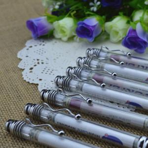 Factory New Design Cheap Custom Advertising Banner Pen Plastic Promotional Ballpoint pen