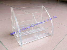 Custom Acrylic cosmetic display stand factory