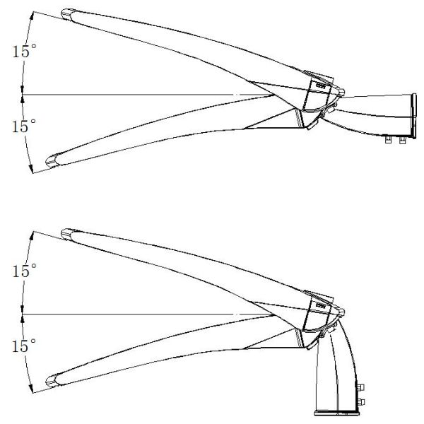 O vidro moderado IK08 conduziu a luz de rua ADC12 de abrigo IP66 para exterior