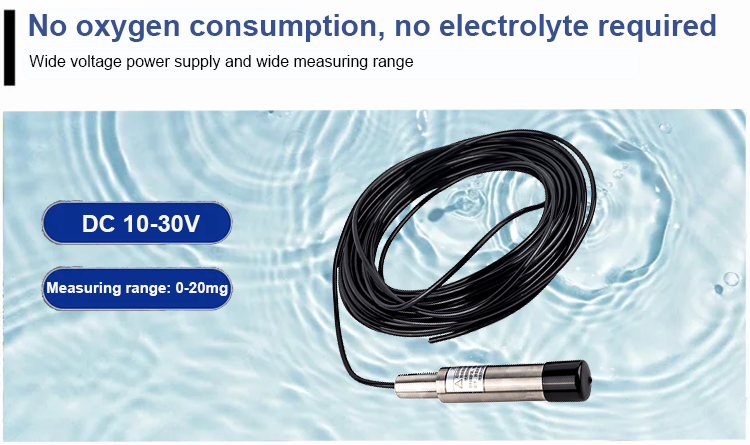 IP68 DO Measurement Sensor Meter Probe for Accurate Water Dissolved Oxygen Measurement