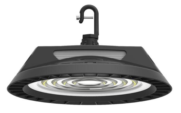 Hook Mount UFO Lighting Solution , Led High Bay Light Fittings 100W SMD 2835