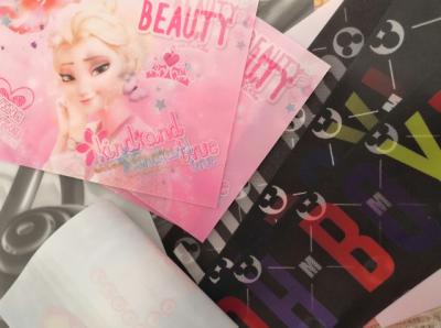 custom printed images 2 changing picture TPU material lenticular printing fabric sheet for T-shirt