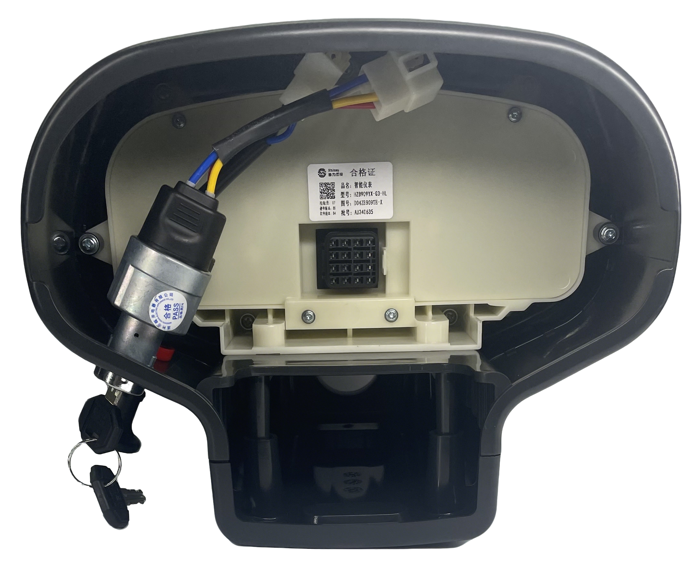 Front-mounted Digital Display Forklift Dashboard with High and Low Temperature Resistance and IP54 Protection