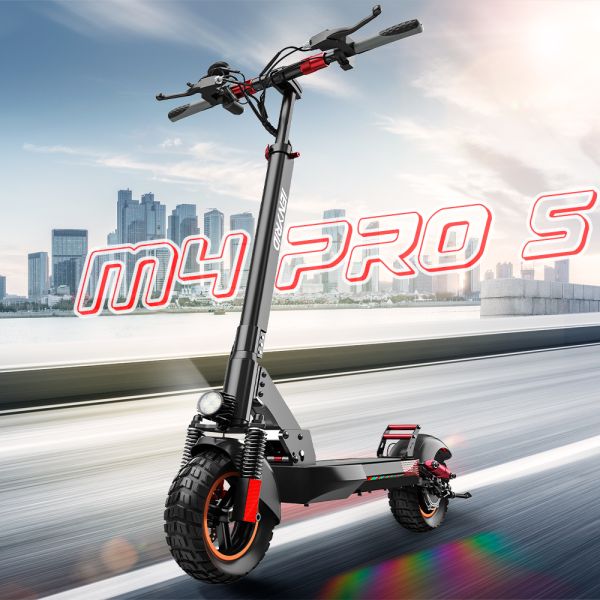48V 500W Single Stage Motor iENYRID M4 Scooter Fast Foldable Big Wheel Adult E Scooter