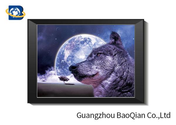OEM Flip Effect 3D Lenticular Picture For Hotel Decoration 30 x 40 cm