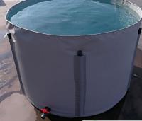 Rame métallique pliable et mobile en PVC, bâche de poisson, étang de poisson, réservoir en plastique