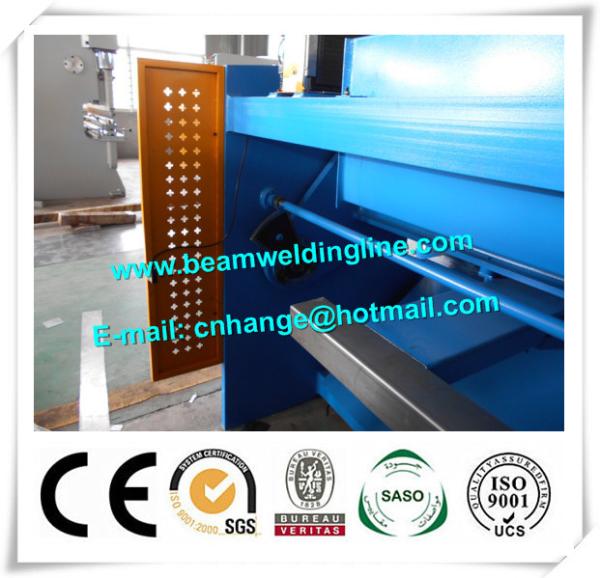 QC12Y Swing Hydraulic Shearing Machine For Steel Plate , Hydraulic Shear Cutter