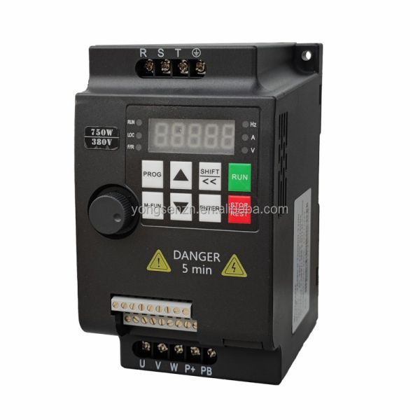 High Performance Ac Motor Driver 220V Three Phase Frequency Converter for Water Pump Fan Blower Compressor Conveyor