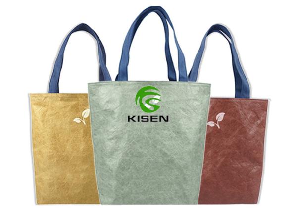 Shoulder Canvas Tyvek Shopping Bag Reversible For Ladies / Girls Reusable