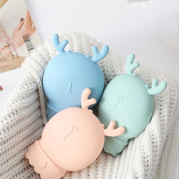 2LBottle d'eau chaude Compresse chaude et thérapie par froid Pour les maux de tête Crampes musculaires Soulagement de la douleur Blessures Sac à eau chaude Pour le lit