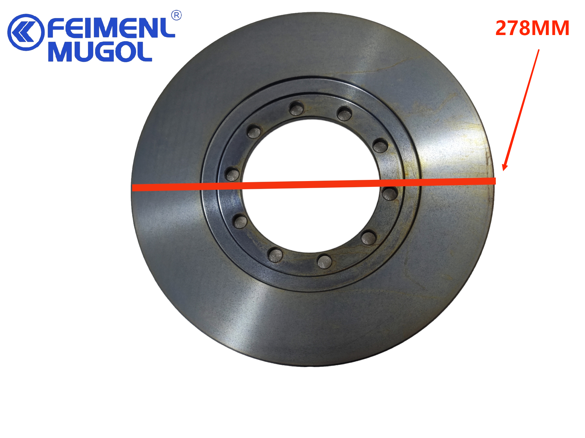 Задний дисковый тормоз для Ford Transit V348 PUMA2.4 6C11-2A315-AB