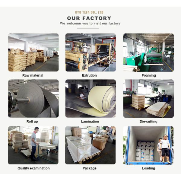 Moisture Proof Silent IXPE Cushion Underlay Pad Apartment Flooring Accessory for PVC SPC Floors Hotel Hospital Construction Use
