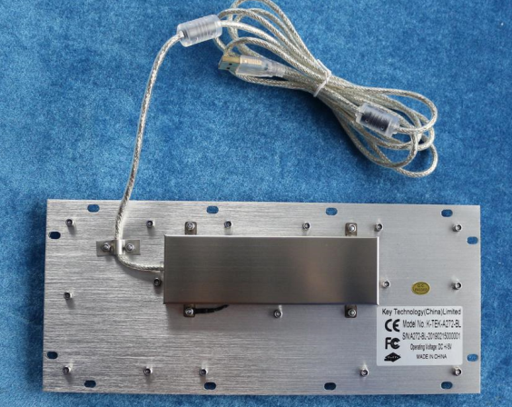 Stainless Steel Backlit USB Keyboard IP65 Industrial kiosk Keypad