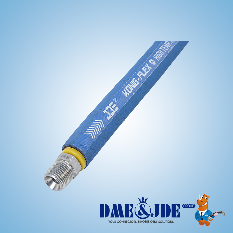 High Pressure Hydraulic Rubber Hose SAE R19 Wire Braided Fluid Hose