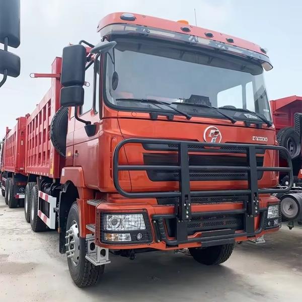 2 Passengers Diesel Shacman F3000 Dump Truck With 360 Degree Rear Camera