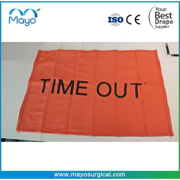 Sterile Blue Time-Out Towel 24x16 Inch for Operation Room