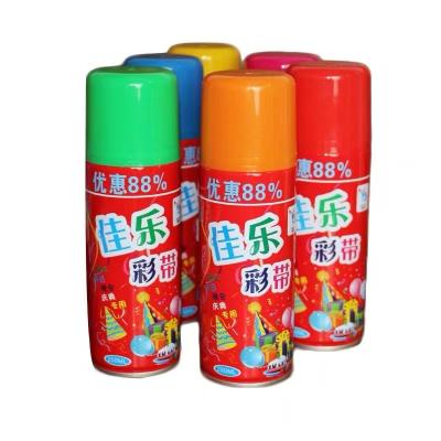 OEM Multipurpose Silly String Spray Streamer With Plastic Cap