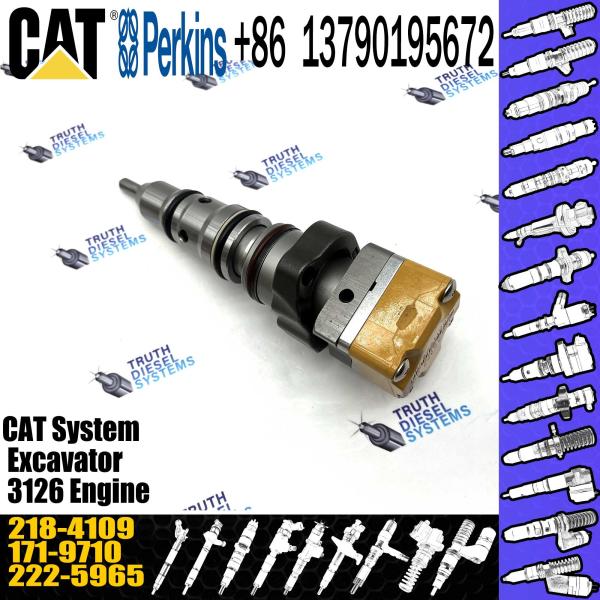injetor 178-6342 comum do injetor 218-4109 do trilho 10R-1257 para o bocal 10R-1257 177- do injetor de combustível do motor de Caterpillar 3126E