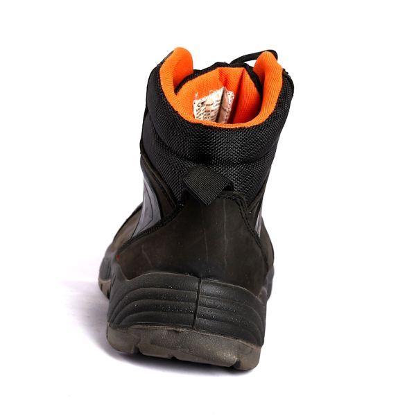 Genuine Leather Upper Safety Shoes for Impact and Compression Resistance PU Outsole Safety Boots