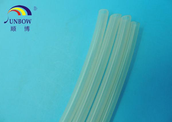 Transparent Silicone Rubber Tube / Clear Heat Shrinkable Tubing -40ºC - 200ºC
